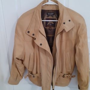 vintage leather jacket Adventure Bound Thinsulate
